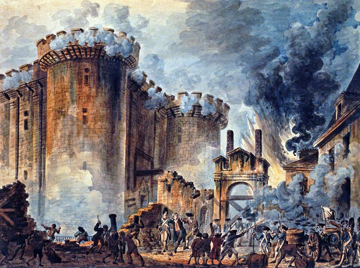Prise de la Bastille Jean-Pierre-Louis-Laurent Houel